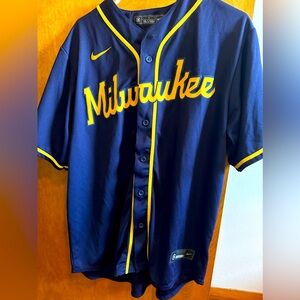 Yelich Brewer’s Jersey